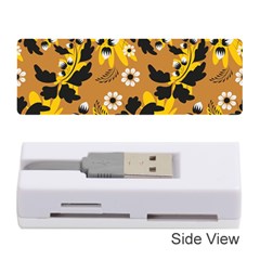 Folk Flowers Art Pattern  Memory Card Reader (stick) by Eskimos