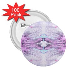 Pastel Marbling 2 25  Buttons (100 Pack)  by kaleidomarblingart