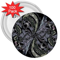 Insect Portrait 3  Buttons (100 Pack)  by MRNStudios