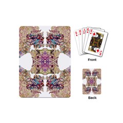 Marbling Collage Iv Playing Cards Single Design (mini) by kaleidomarblingart
