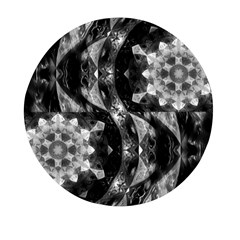 Gemini Mandala Mini Round Pill Box by MRNStudios