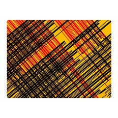 Root Humanity Orange Yellow And Black Double Sided Flano Blanket (mini)  by WetdryvacsLair