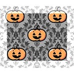 Pumpkin Pattern Deluxe Canvas 14  x 11  (Stretched) 14  x 11  x 1.5  Stretched Canvas