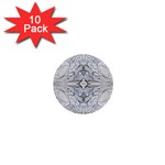 Mono Repeats 1  Mini Buttons (10 pack)  Front