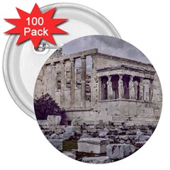 Erechtheum Temple, Athens, Greece 3  Buttons (100 Pack)  by dflcprintsclothing