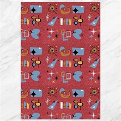50s Red Canvas 12  X 18  by NerdySparkleGoth
