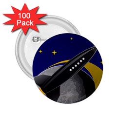 Science-fiction-sci-fi-sci-fi-logo 2 25  Buttons (100 Pack)  by Sudhe