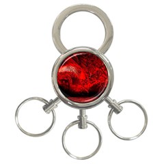 Planet-hell-hell-mystical-fantasy 3-ring Key Chain by Sudhe