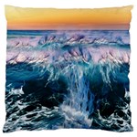 Sea-waves-ocean-water-beach-surf Standard Flano Cushion Case (One Side) Front