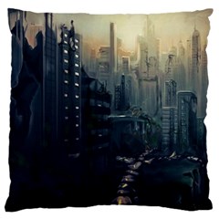 Apocalypse-post-apocalyptic Standard Flano Cushion Case (one Side) by Sudhe