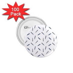 Gray Pencils On A Light Background 1 75  Buttons (100 Pack)  by SychEva