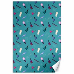 Manicure Supplies  Nail Polish Canvas 24  X 36  by SychEva