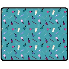 Manicure Supplies  Nail Polish Fleece Blanket (medium)  by SychEva