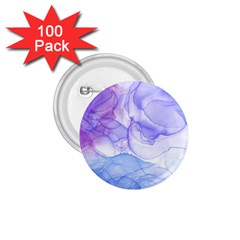 Purple And Blue Alcohol Ink  1 75  Buttons (100 Pack)  by Dazzleway