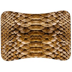 Reptile Skin Pattern 11 Velour Seat Head Rest Cushion by skindeep