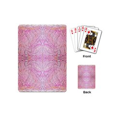 Mixed Media Repeats I Playing Cards Single Design (mini) by kaleidomarblingart