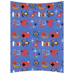 Blue 50s Back Support Cushion by NerdySparkleGoth