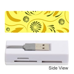 Folk Flowers Pattern  Memory Card Reader (stick) by Eskimos