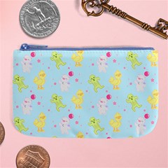 My Adventure Blue Large Coin Purse by thePastelAbomination