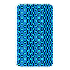 Blue Circles On A Dark Blue Background Memory Card Reader (rectangular) by SychEva