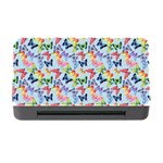 Beautiful Bright Butterflies Are Flying Memory Card Reader with CF Front