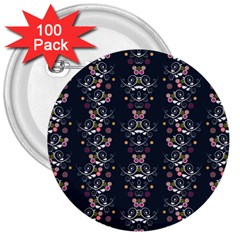 Digital Springs 3  Buttons (100 Pack)  by Sparkle