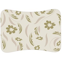 Folk Flowers Pattern Floral Surface Design Seamless Pattern Velour Seat Head Rest Cushion by Eskimos