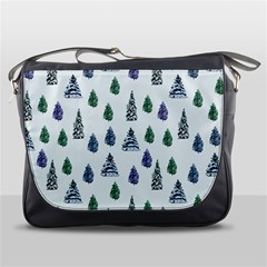 Coniferous Forest Messenger Bag by SychEva
