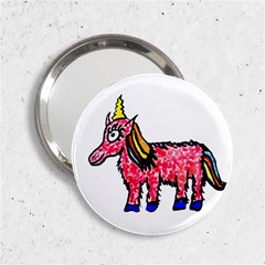 Unicorn Sketchy Style Drawing 2 25  Handbag Mirrors by dflcprintsclothing