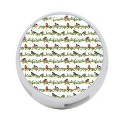 Bullfinches On The Branches 4-port Usb Hub (two Sides) by SychEva