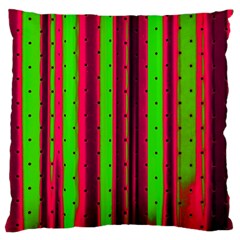 Warped Stripy Dots Standard Flano Cushion Case (one Side) by essentialimage365