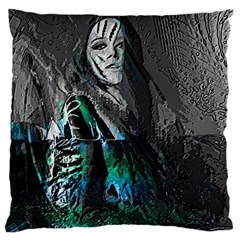 Glitch Witch Standard Flano Cushion Case (one Side) by MRNStudios