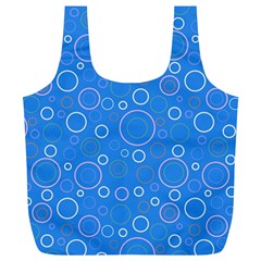 Circles Full Print Recycle Bag (xl) by SychEva