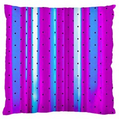 Warped Stripy Dots Standard Flano Cushion Case (one Side) by essentialimage365