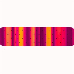 Warped Stripy Dots Large Bar Mats by essentialimage365