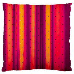 Warped Stripy Dots Standard Flano Cushion Case (one Side) by essentialimage365
