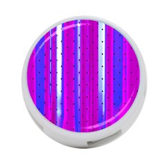 Warped Stripy Dots 4-port Usb Hub (two Sides) by essentialimage365