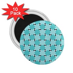 Illusion Blocks Pattern 2 25  Magnets (10 Pack)  by Sparkle