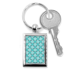 Illusion Blocks Pattern Key Chain (rectangle) by Sparkle