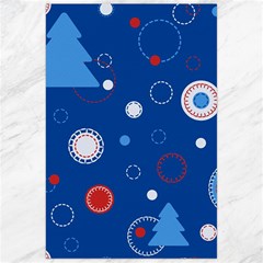 Christmas Pattern Tree Design Canvas 24  X 36  by Sapixe