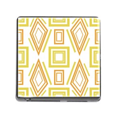 Abstract Pattern Geometric Backgrounds   Memory Card Reader (square 5 Slot) by Eskimos
