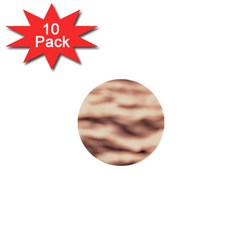 Pink  Waves Abstract Series No6 1  Mini Buttons (10 Pack)  by DimitriosArt