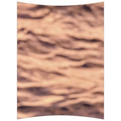 Pink  Waves Abstract Series No5 Back Support Cushion by DimitriosArt