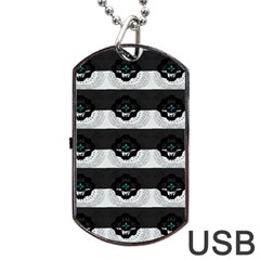 Geometry Dog Tag Usb Flash (two Sides) by Sparkle