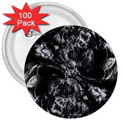 Celestial Diamonds 3  Buttons (100 Pack)  by MRNStudios
