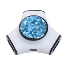 Light Reflections Abstract No8 Cool 3-port Usb Hub by DimitriosArt