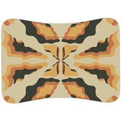 Abstract Pattern Geometric Backgrounds  Abstract Geometric  Velour Seat Head Rest Cushion by Eskimos