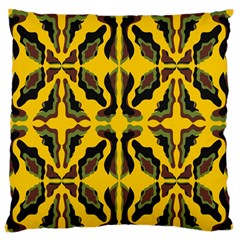 Abstract Pattern Geometric Backgrounds  Abstract Geometric Design    Standard Flano Cushion Case (one Side) by Eskimos