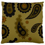 Floral pattern paisley style Paisley print. Doodle background Standard Flano Cushion Case (One Side) Front