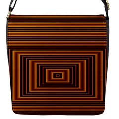 Gradient Flap Closure Messenger Bag (s) by Sparkle